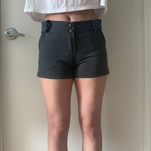 Brandy Melville Charcoal Grey Shorts